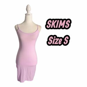 SKIMS Soft Pink Slip Dress